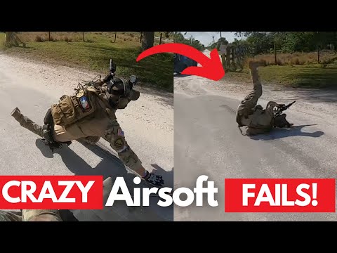 Airsoft Fails, Funny Moments, Accidents, Ultimate Compilation !! 2023