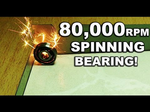 High Speed Bearing Spinning (80,000+ Rpm) ! - UCfCKUsN2HmXfjiOJc7z7xBw