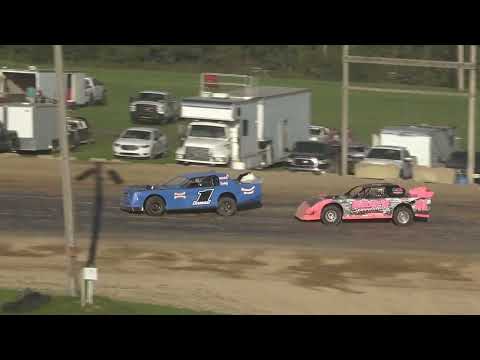 Pro Stock A-Feature at Crystal Motor Speedway, Michigan on 09-18-2022!! - dirt track racing video image