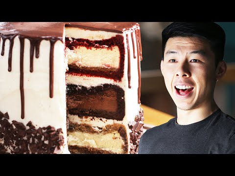 The Ultimate Triple-Decker Cheesecake Tower: Behind Tasty - UCJFp8uSYCjXOMnkUyb3CQ3Q