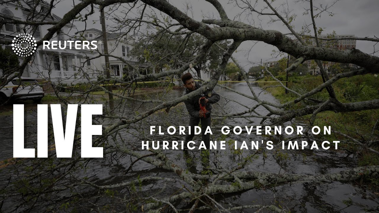 LIVE: Florida governor on Hurricane Ian’s impact