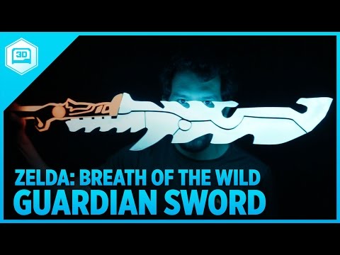 3D Printing Zelda: Breath of the Wild – Guardian Sword++ with NeoPixel LEDs - UCpOlOeQjj7EsVnDh3zuCgsA