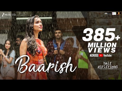 Baarish - Full Video | Half Girlfriend | Arjun K & Shraddha K | Ash King & Shashaa T | Tanishk B - UCFFbwnve3yF62-tVXkTyHqg