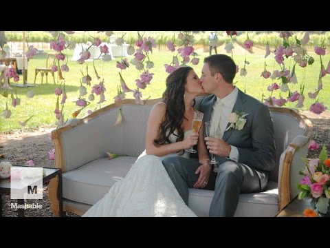 Drones, GoPros and robot bartenders - the ultimate tech wedding love story | Mashable - UCL8Nxsa1LB9DrMTHtt3IKiw