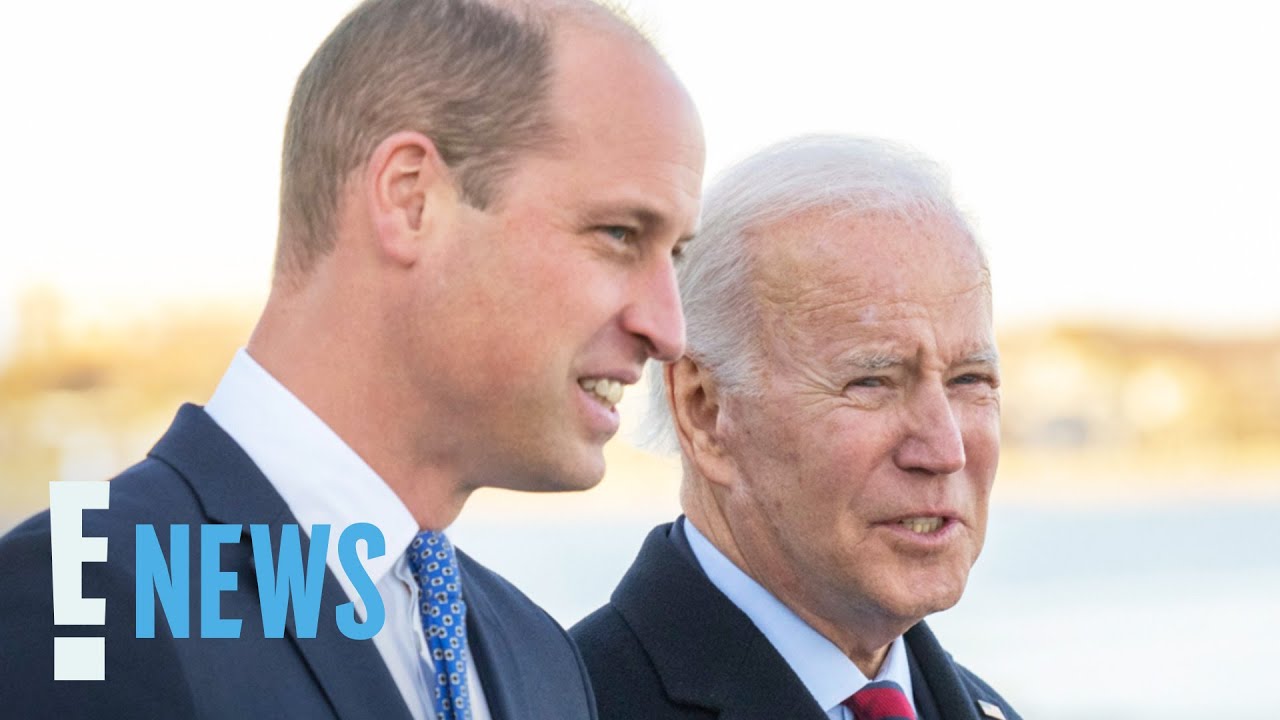 See Prince William Meet With President Joe Biden in Boston | E! News