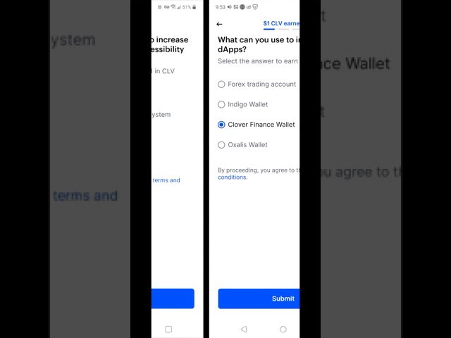 clover finance quiz coinbase