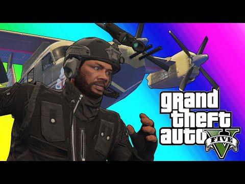 GTA5 Online Funny Moments - New Attack Plane and Roflcopter Sumo! - UCKqH_9mk1waLgBiL2vT5b9g
