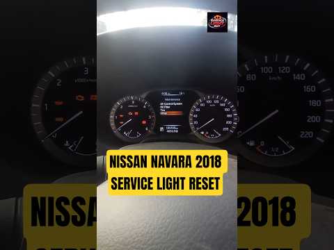 Come si resetta la spia Service della Nissan Navara?