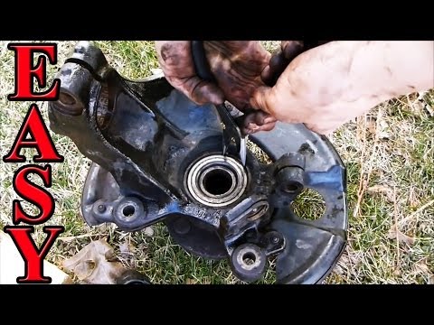 How to Change a Wheel Bearing (short and fast version) - UCes1EvRjcKU4sY_UEavndBw