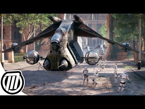 Star Wars Battlefront 2 Clone Army Gameplay | ATRT, Jumptrooper, N1 Starfighter, V-Wing (CLONE WARS) - UCDROnOVjS6VpxgAK6-HpzAQ