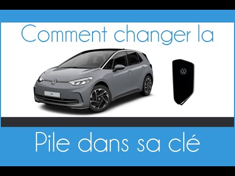 Comment remplacer la batterie de la télécommande de la Volkswagen ID 3