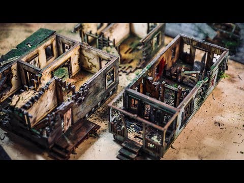 Painting and Aging Miniature Buildings! - UCiDJtJKMICpb9B1qf7qjEOA