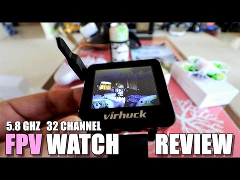 VIRHUCK T909 5.8GHZ FPV Watch Review - [Unboxing, Inspection, Setup, FPV Test] - UCVQWy-DTLpRqnuA17WZkjRQ