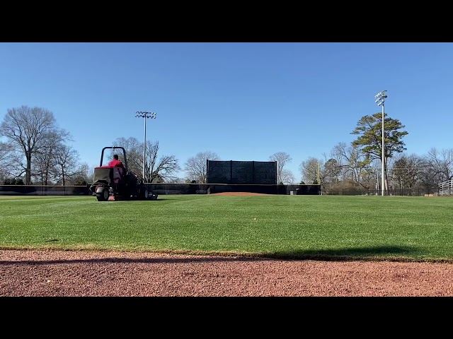 The Different Baseball Field Mowing Patterns