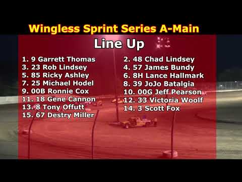 Grays Harbor Raceway, 2023 360 Battle Royale, Night 1, Wingless Sprint Series A-Main - dirt track racing video image