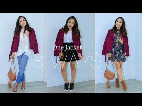 One Jacket 3 Ways | Fall Season Try On Haul - UCo5zIpjl2OQkYatd8R0bDaw