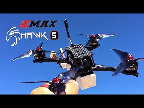 EMAX HAWK 5 FPV Racing Drone 600TVL Camera - BLACK BNF VERSION - UC9l2p3EeqAQxO0e-NaZPCpA