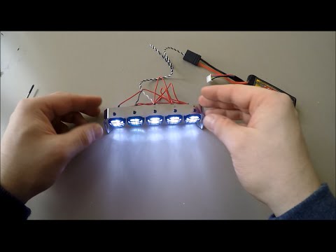 Traxxas X-MAXX LED Light Roof Canister Project - UCpgONso52_U8l8d5KM0UPKQ