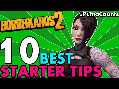 Top 10 Best Starter and Beginner Tips for Borderlands 2 (Class & Weapon Recommendations) #PumaCounts - UCbbwieYl0WBCPsXB9uKvVUA