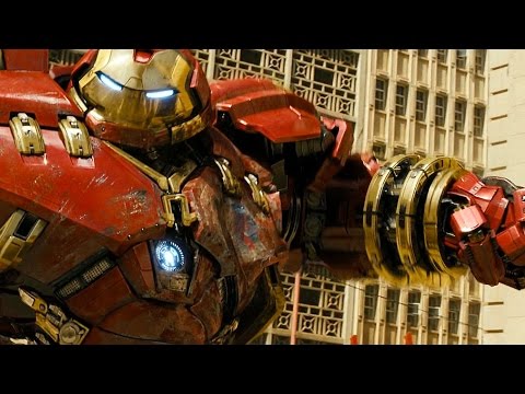 Avengers Age of Ultron - Hulk vs HulkBuster - Fight Scene - Movie CLIP HD - UClVbhSLxwws-KSsPKz135bw