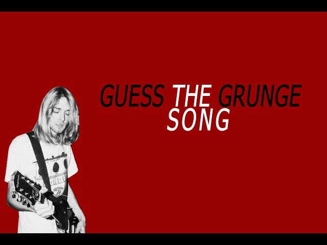 Grunge Music Trivia: How Much Do You Know?