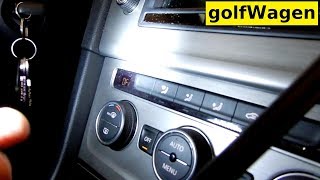 Smontare ventola aria Volkswagen GOLF 7