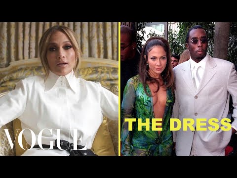 Video - Jennifer Lopez Tells the Story of the Green Versace Dress | Vogue