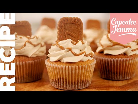 Our BEST SELLING Biscoff Pie Cupcake Recipe! | Cupcake Jemma