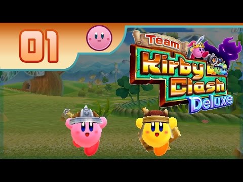 Team Kirby Clash Deluxe - Part 1: The Grasslands! - UC0sz9oH82o3dJSKSO9mle0g