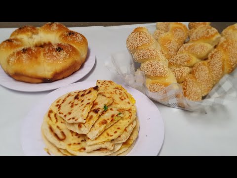 Битта хамирдан 3 хил Пиширик! 3 Рецепты из одного дрожжевого Теста