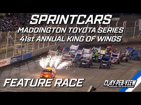 Sprintcars | King of Wings, Maddington Toyota Series - Perth Motorplex - 19th Nov 2022 - dirt track racing video image