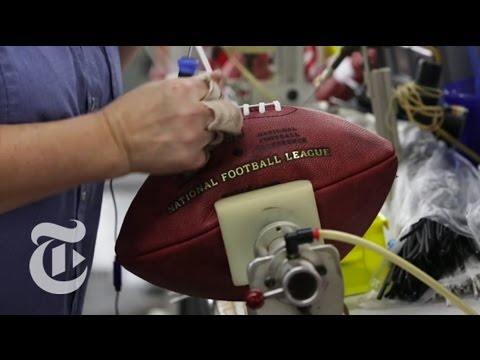 Inside a Wilson Football Factory | The New York Times - UCqnbDFdCpuN8CMEg0VuEBqA