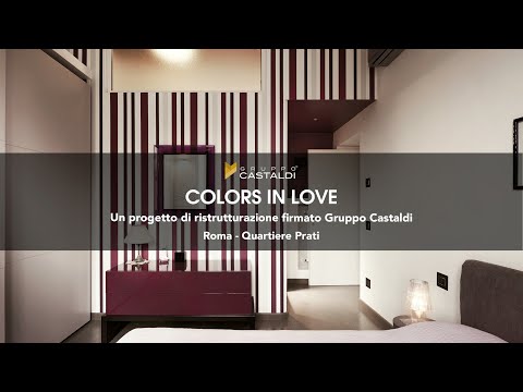 Colors in love | Progettazione e Ristrutturazione di un appartamento a Roma, quartiere Prati