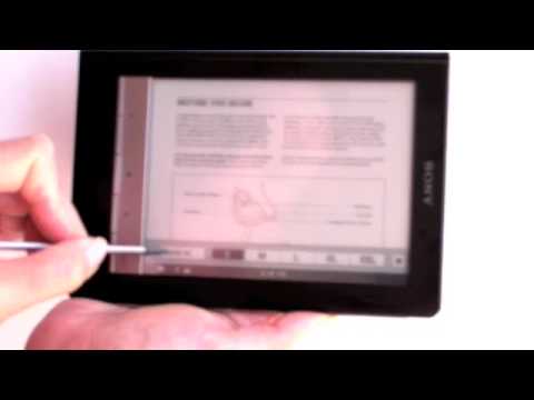 Sony Reader Touch Edition PRS 600 Video Review - UCW6J17hZ_Vgr6cQgd_kHt5A