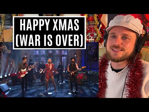 Miley Cyrus, Mark Ronson ft. Sean Ono Lennon - Happy Xmas (War Is Over) (Live at SNL) Reaction