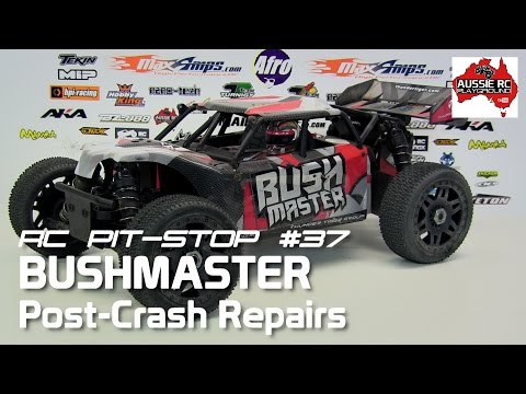 RC Pit-Stop EP37 - Bushmaster Post Crash Repairs - UCOfR0NE5V7IHhMABstt11kA