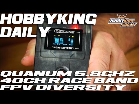 Quanum 2.4 5.8GHz Raceband Diversity Scanner AUDIO FIXED - HobbyKing Daily - UCkNMDHVq-_6aJEh2uRBbRmw