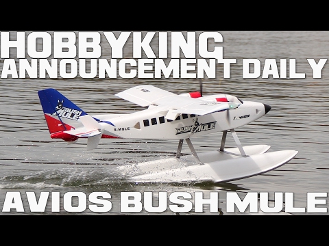 Avios Bush Mule, 1500mm STOL PnF Twin - HobbyKing Announcement Daily - UCkNMDHVq-_6aJEh2uRBbRmw