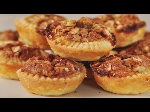 Pecan Tassies Recipe Demonstration - Joyofbaking.com - UCFjd060Z3nTHv0UyO8M43mQ