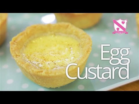 Egg Custard Tart Recipe - In The Kitchen With Kate - UC_b26zavaEoT1ZPkdeuHEQg