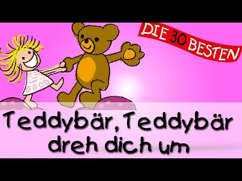 Teddybär, Teddybär, dreh dich um -  Die besten Spiel- und Bewegungslieder || Kinderlieder