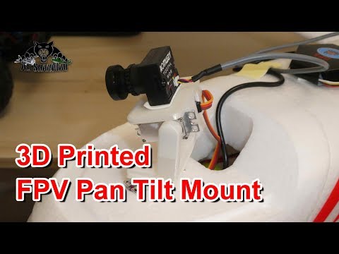 3D Printed FPV Pan Tilt Mount For FPV and HD Action Camera - UCsFctXdFnbeoKpLefdEloEQ