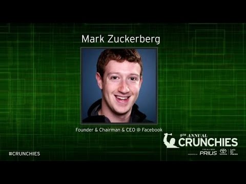 Mark Zuckerberg Wins CEO of the Year at the 9th Annual Crunchies - UCCjyq_K1Xwfg8Lndy7lKMpA