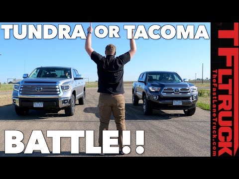 Compared: Tacoma vs Tundra - Watch This Before You Buy a Toyota Truck! - UCO-85LYfB61OP4SRAgpfncw