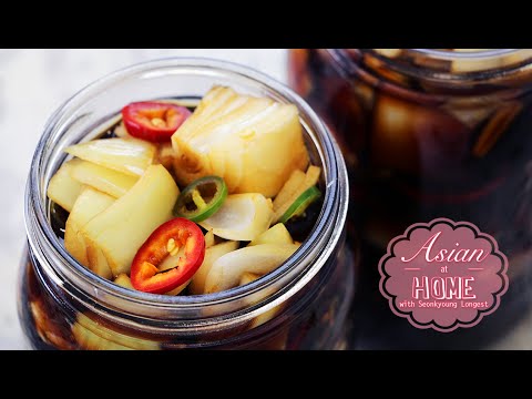 Korean Pickled Onion Recipe : Yangpa Jangajji 양파장아찌 만들기 - UCIvA9ZGeoR6CH2e0DZtvxzw