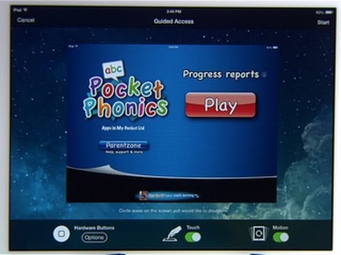 CNET How To - Lock the iPad to a single app - UCOmcA3f_RrH6b9NmcNa4tdg