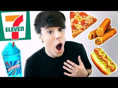 i only ate GAS STATION *7 ELEVEN* foods for 24 hours - UCYRDdicBXeo2zYB6Lg-oK7w