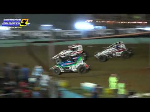 Action Track USA | USAC East Coast Sprint Feature Highlights | 8/20/23 - dirt track racing video image