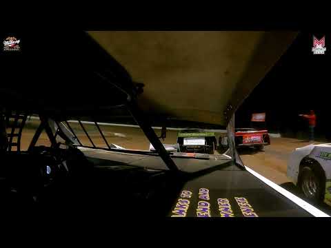 #164 Michael Muskrat - POWRi Super Stock - Midway Speedway - In Car Camera - dirt track racing video image