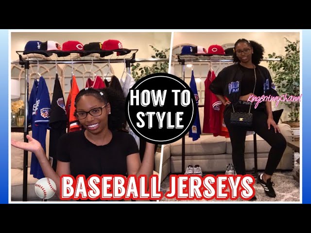 How to Style an Oversized Baseball Jersey